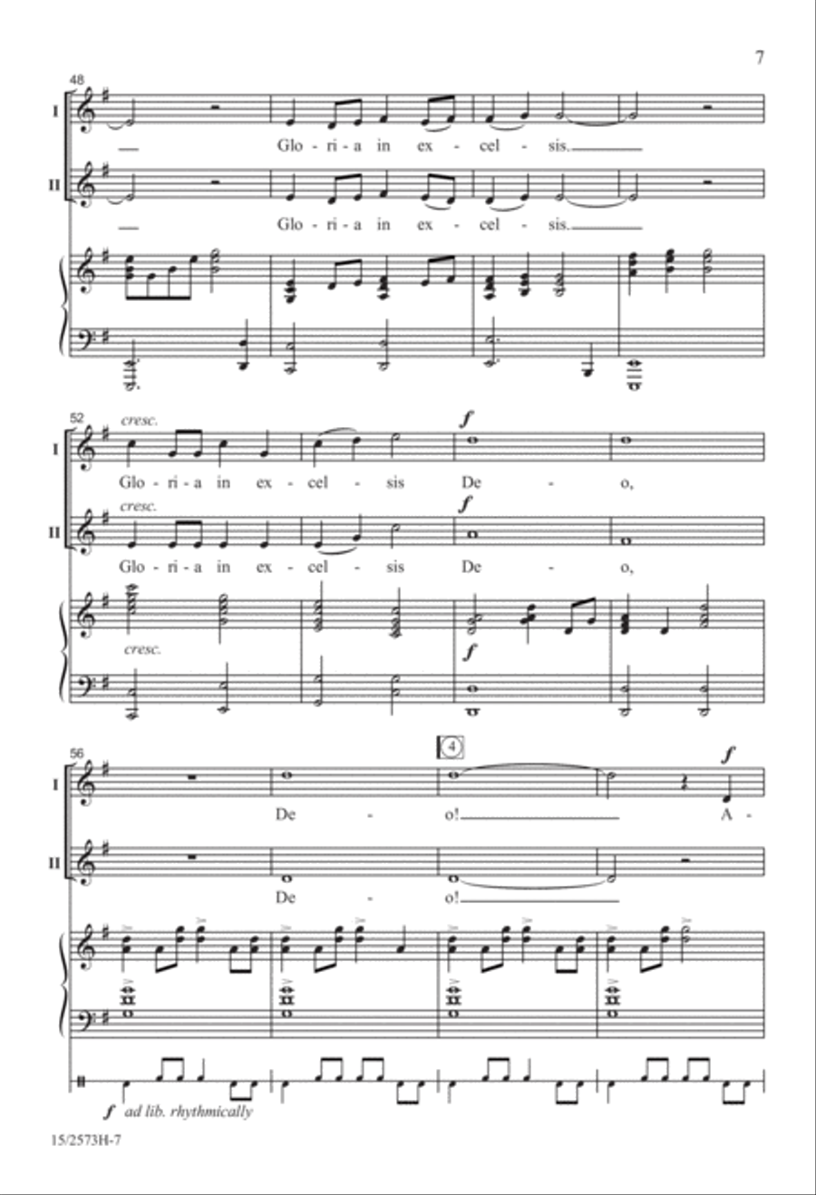 Adeste Fideles 2-Part scores gallery preview page 8