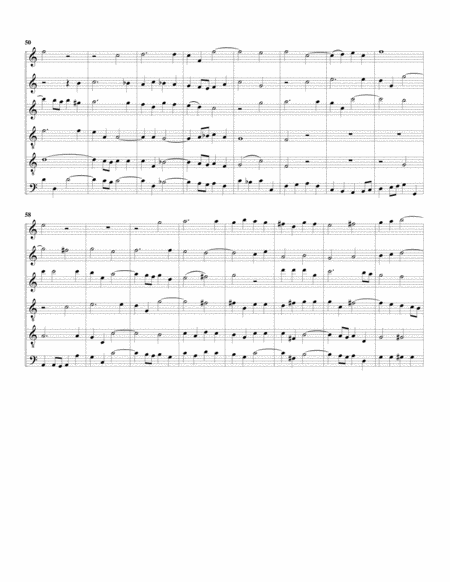Confiteor from Mass, BWV 232 (arrangement for recorders)