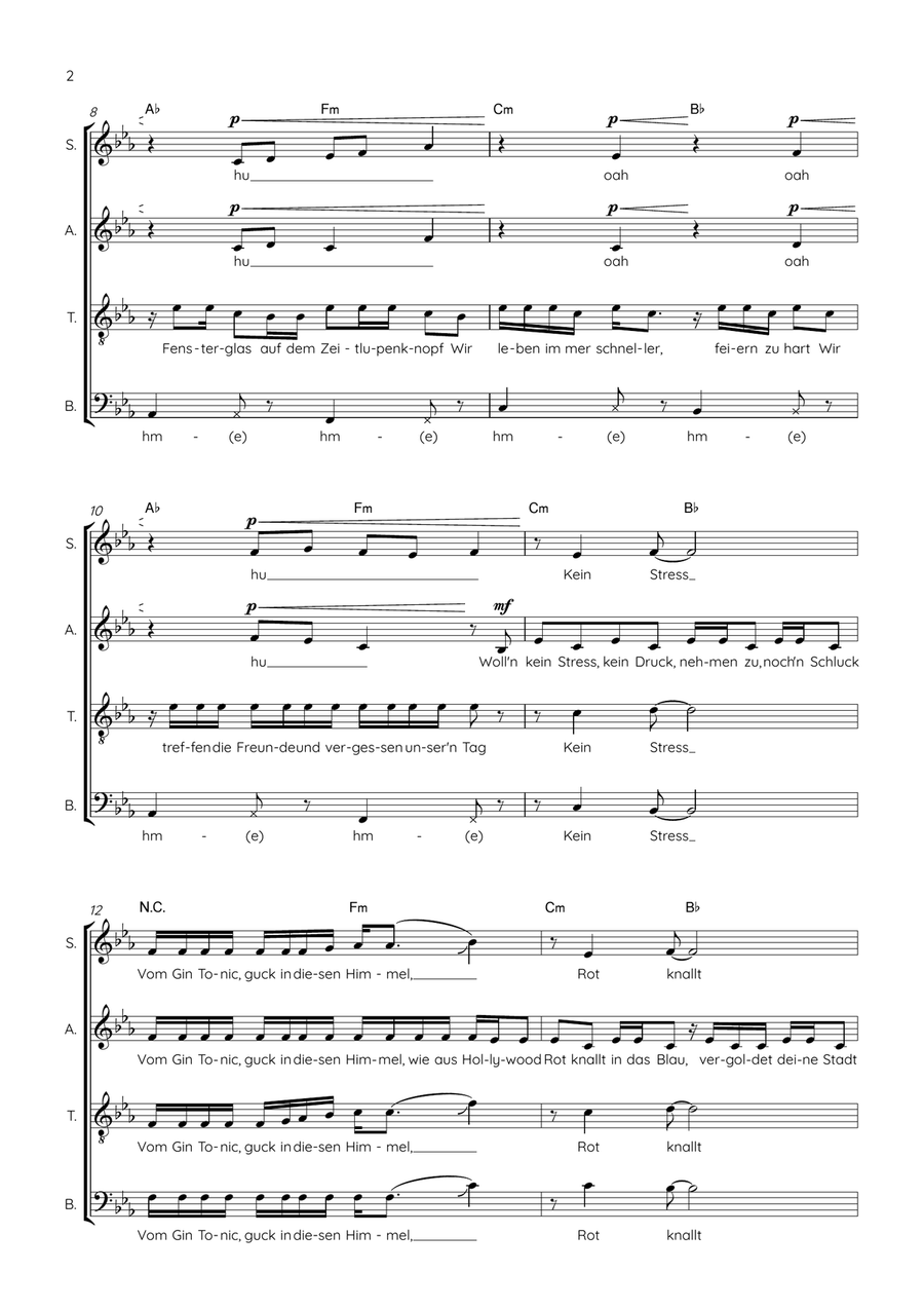 Lila Wolken 4-Part scores gallery preview page 2