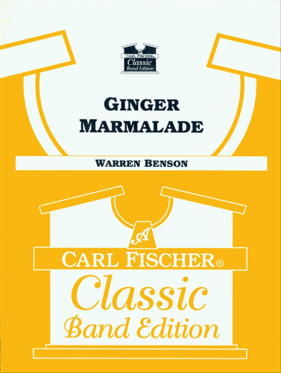Ginger Marmalade Concert Band scores gallery preview page 1