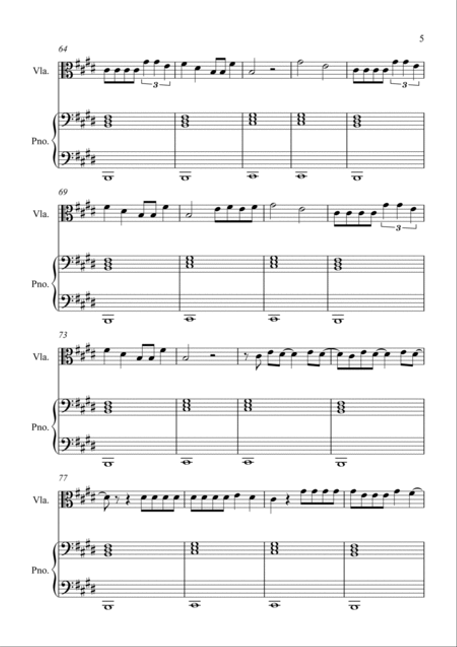 Bichota Bichota String Duet scores gallery preview page 5