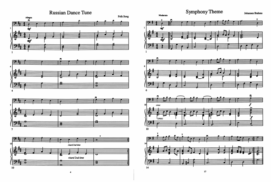 Easy Solos for Beginning Cello Level 1 Cello scores gallery preview page 5