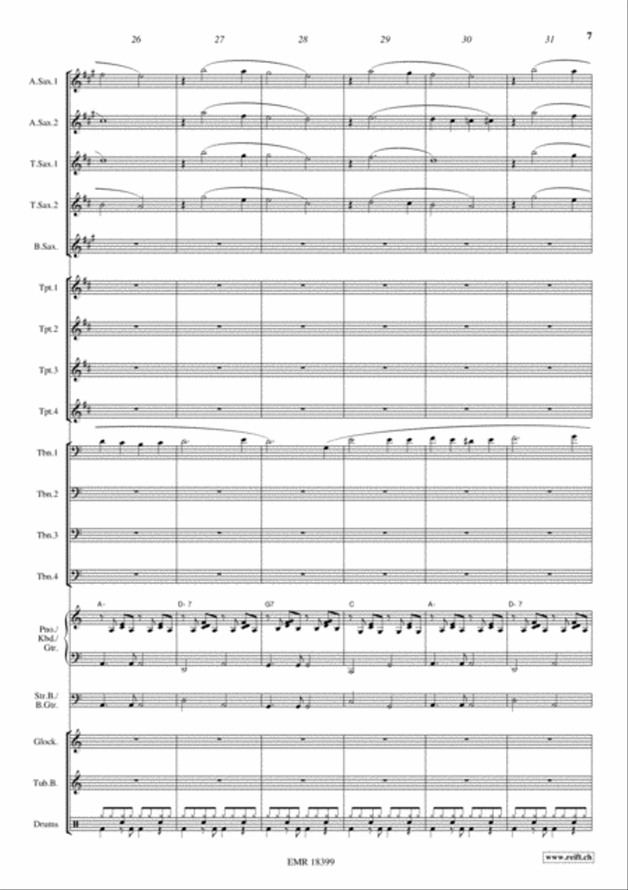 Christmas At Home Big Band scores gallery preview page 8