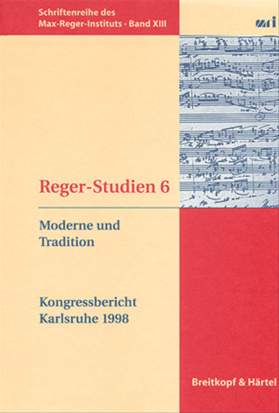 Reger-Studien 6 Reger-Studien 6 Collection / Songbook scores gallery preview page 1