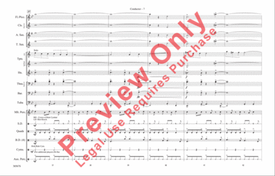 Land of Make Believe Land of Make Believe Marching Band scores gallery preview page 8