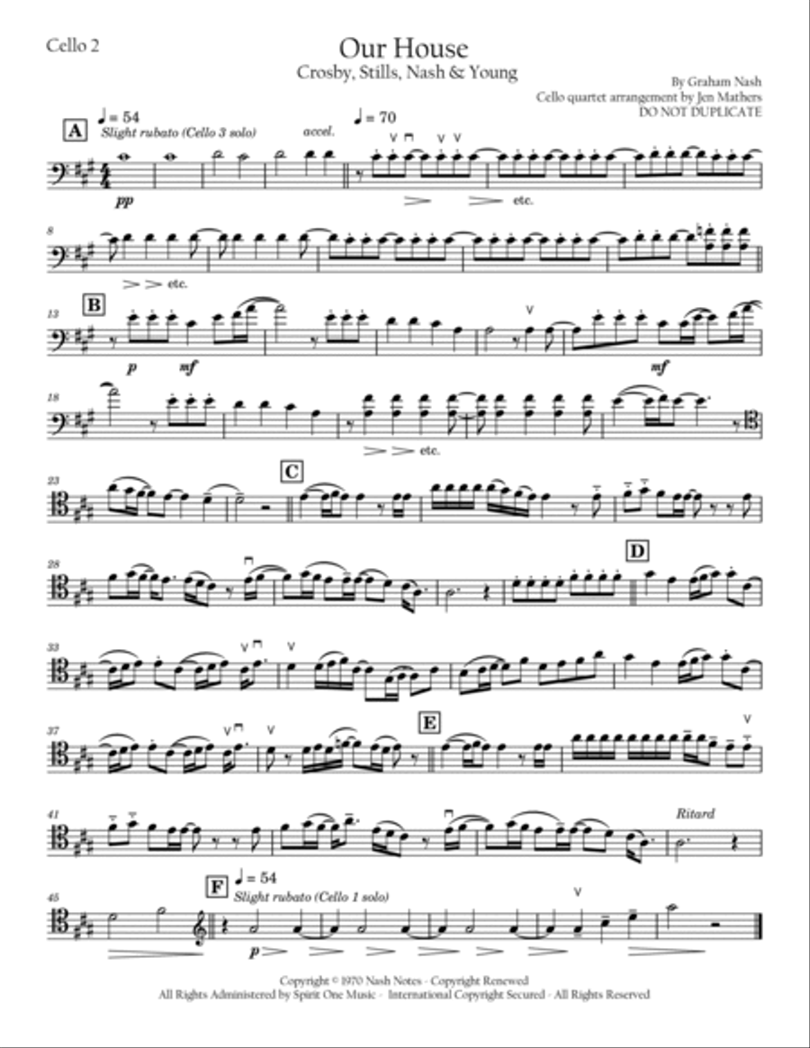 Our House String Quartet scores gallery preview page 2