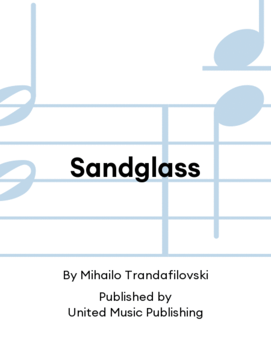 Sandglass B-Flat Clarinet scores gallery preview page 1