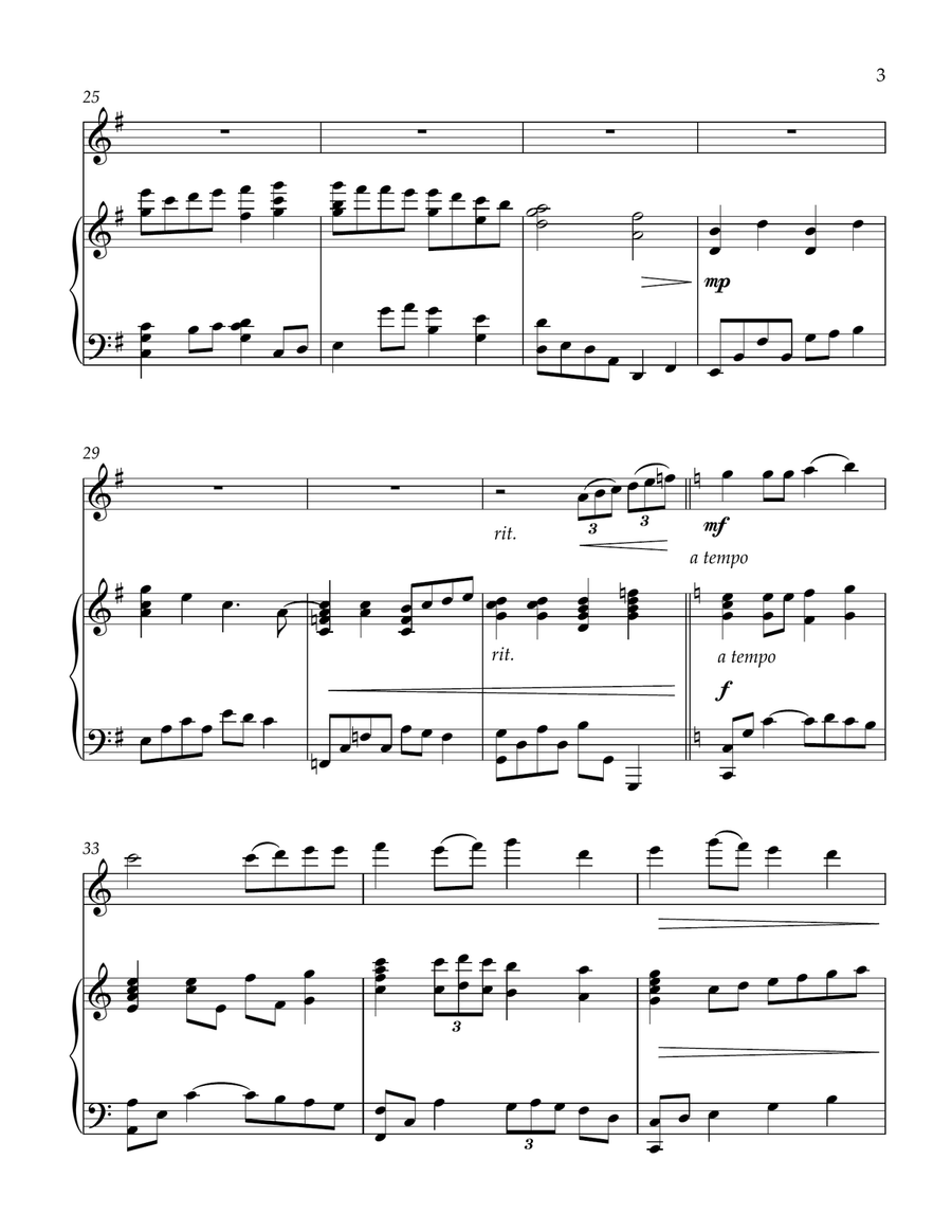 I Am a Child of God I Am a Child of God Violin Solo scores gallery preview page 3