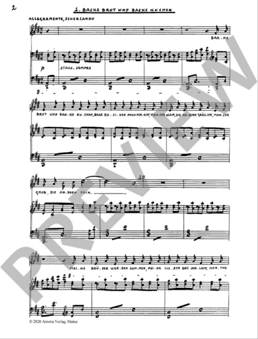 Seven Latvian children's songs op. 65 Voice Solo scores gallery preview page 2