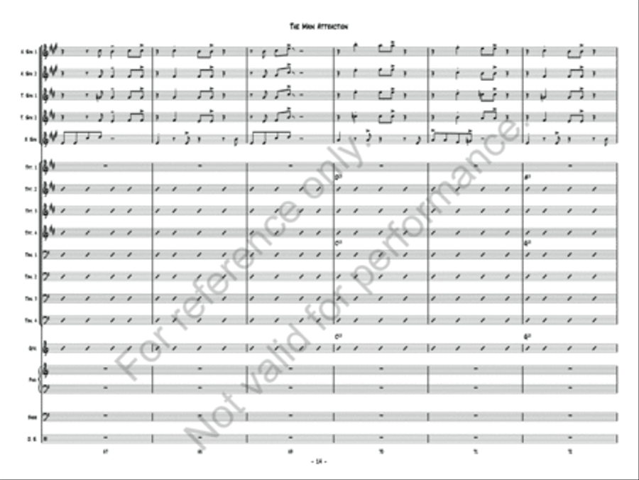 The Main Attraction Jazz Ensemble scores gallery preview page 15
