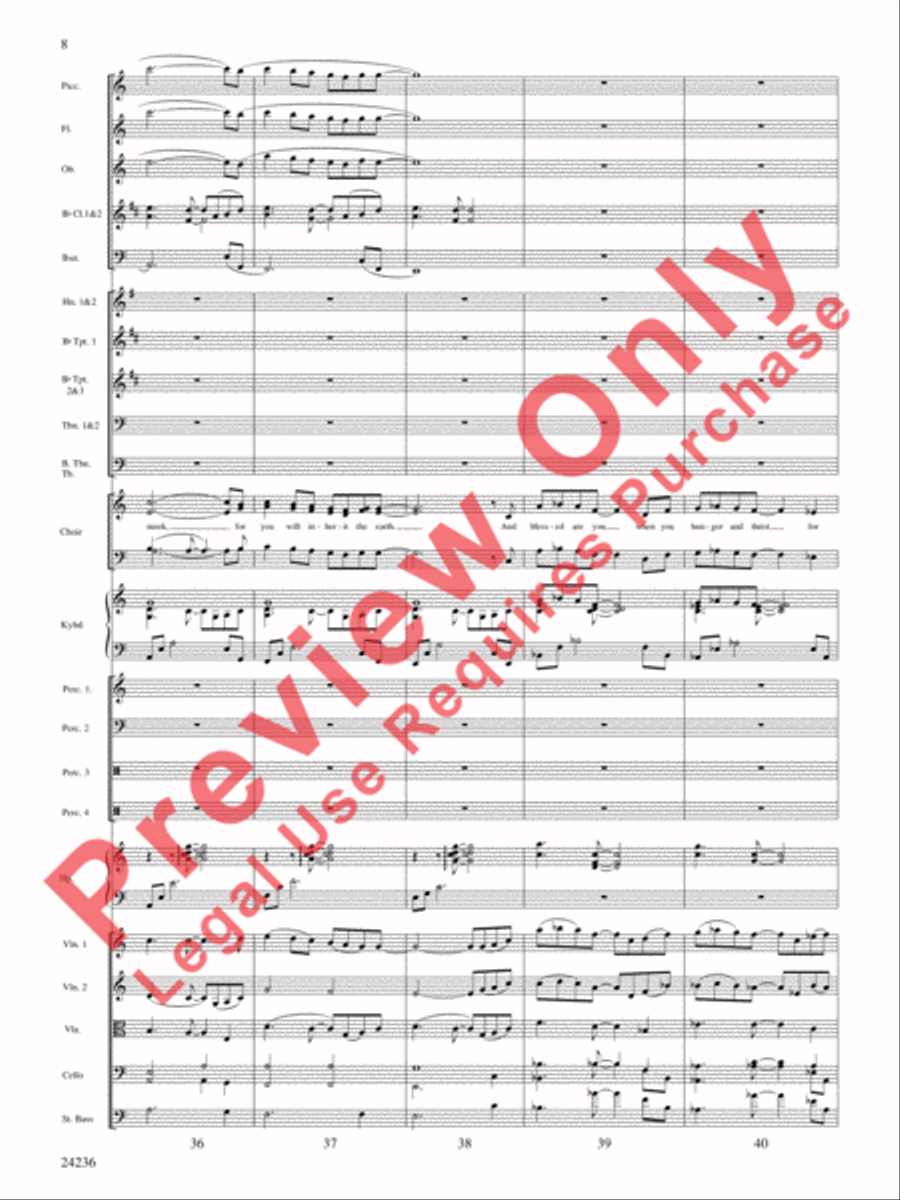 Rejoice and Be Glad Choir scores gallery preview page 9