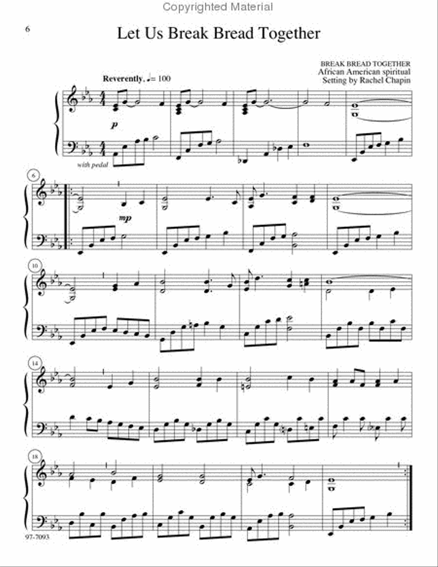 Lamb of God Lamb of God Piano Solo scores gallery preview page 3
