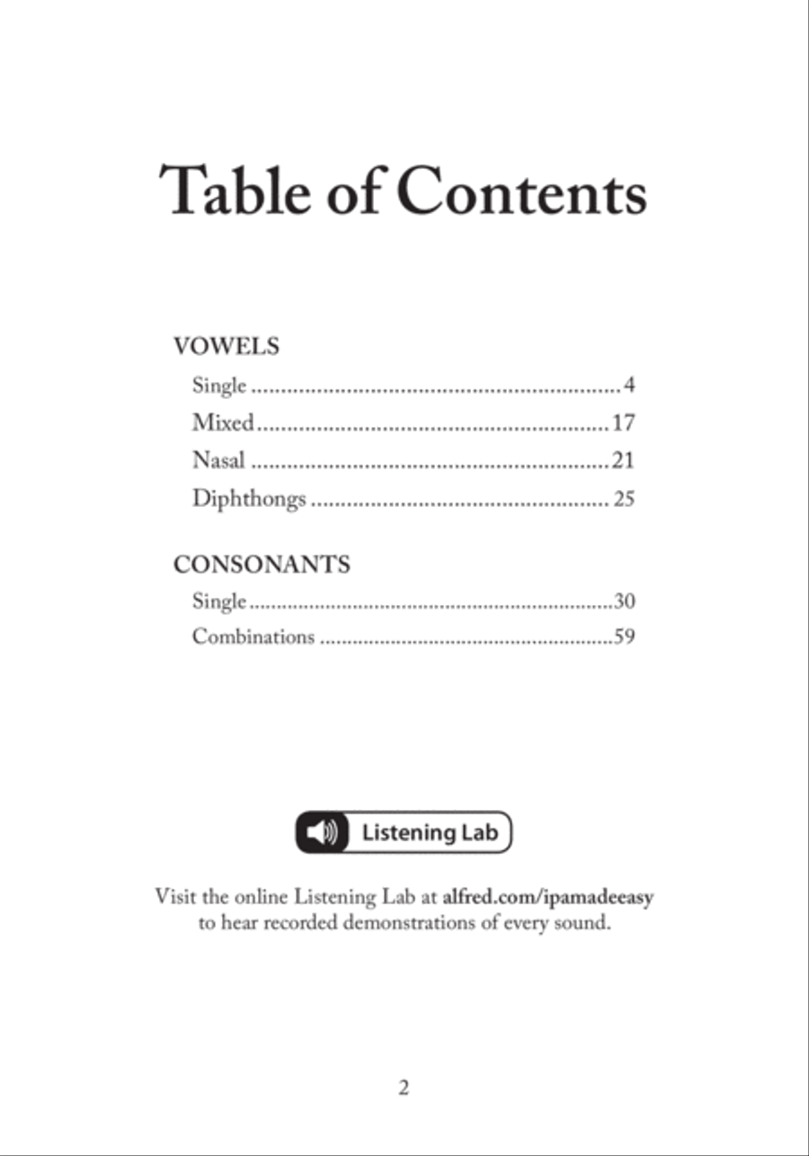 Alfred's IPA Made Easy Alfred's IPA Made Easy Choir scores gallery preview page 2