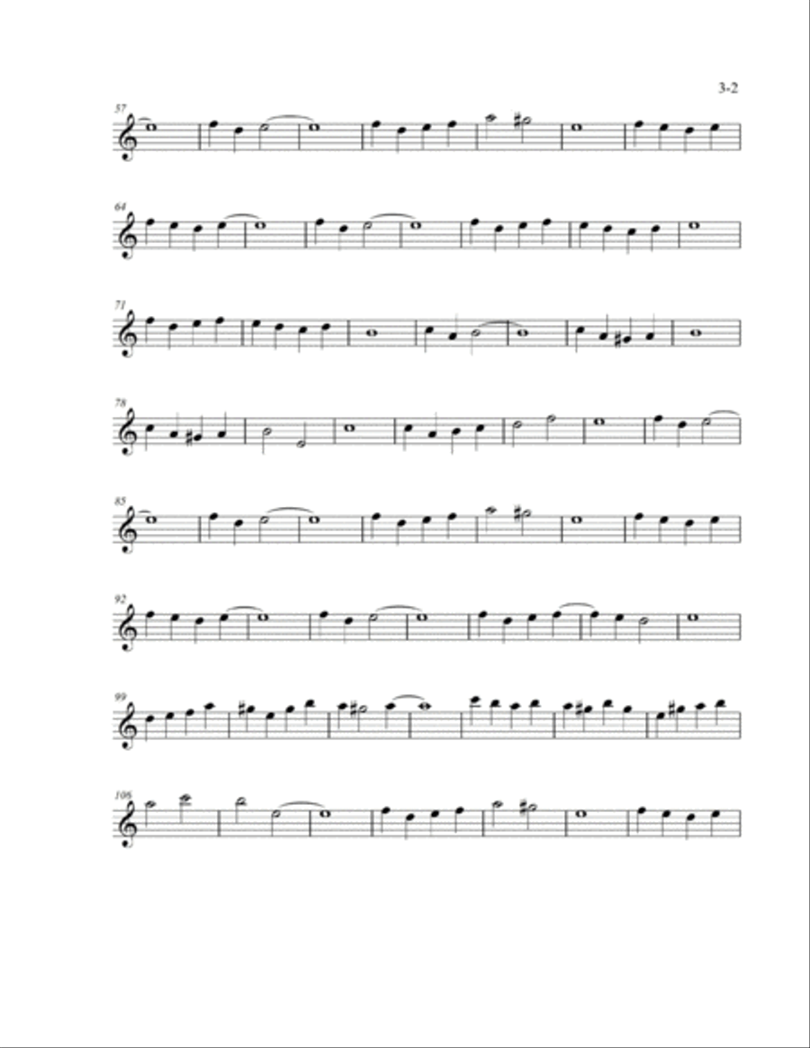 Why Why Violin Solo scores gallery preview page 2