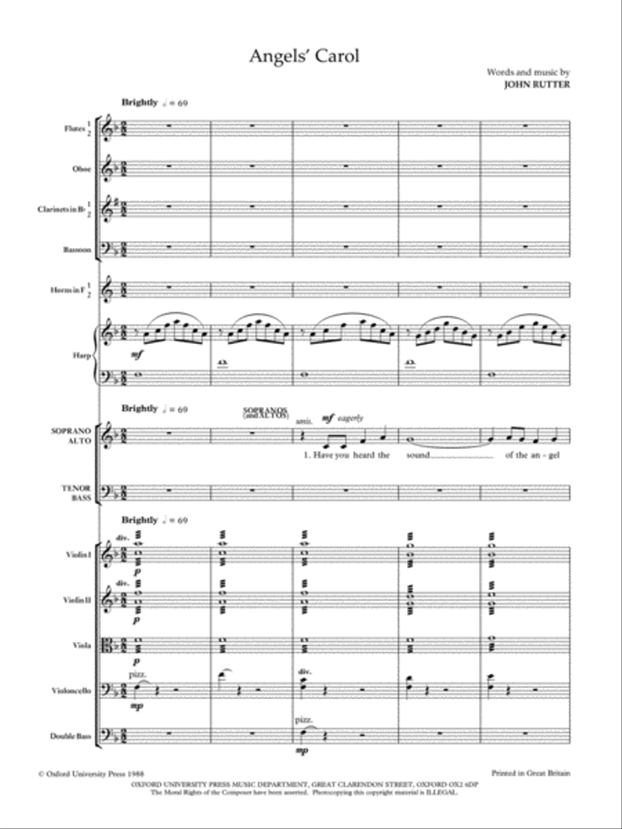 Angels' Carol Angels' Carol SA scores gallery preview page 2