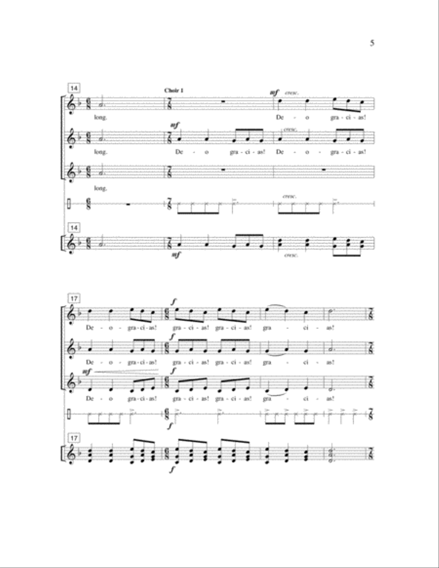 Deo Gracias Deo Gracias SSA scores gallery preview page 7