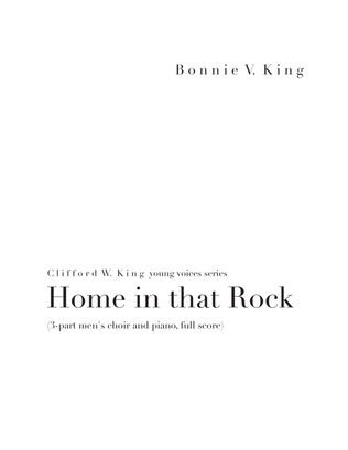 Home in that Rock (3-part)