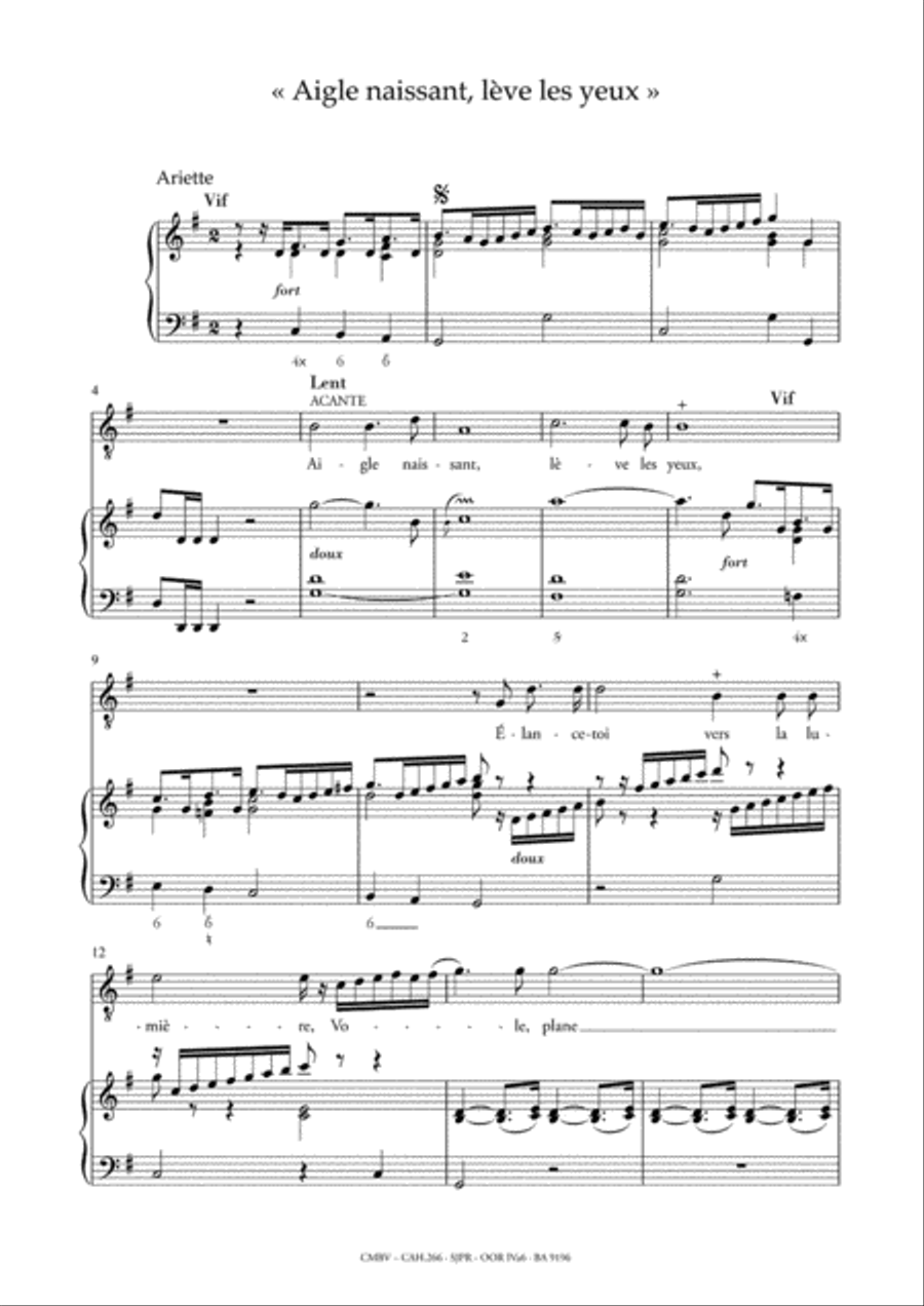 Airs d'opéra / Operatic arias.Tenor, Volume 1 Tenor Voice scores gallery preview page 2