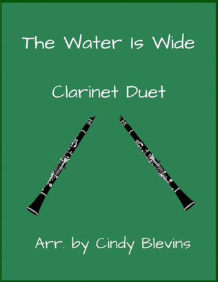 Book cover for The Water Is Wide, Clarinet Duet