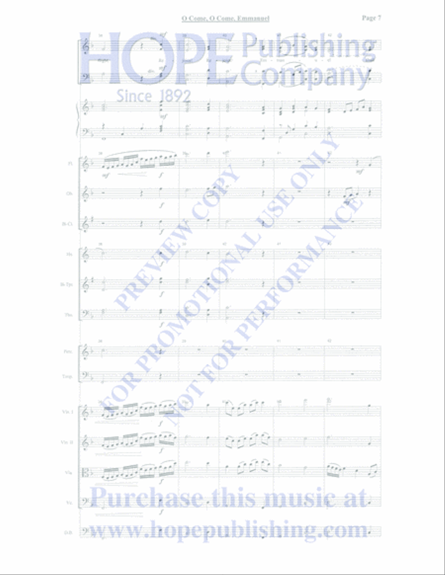 Emmanuel Emmanuel Orchestra scores gallery preview page 9