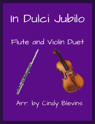 Book cover for In Dulci Jubilo, for Flute and Violin
