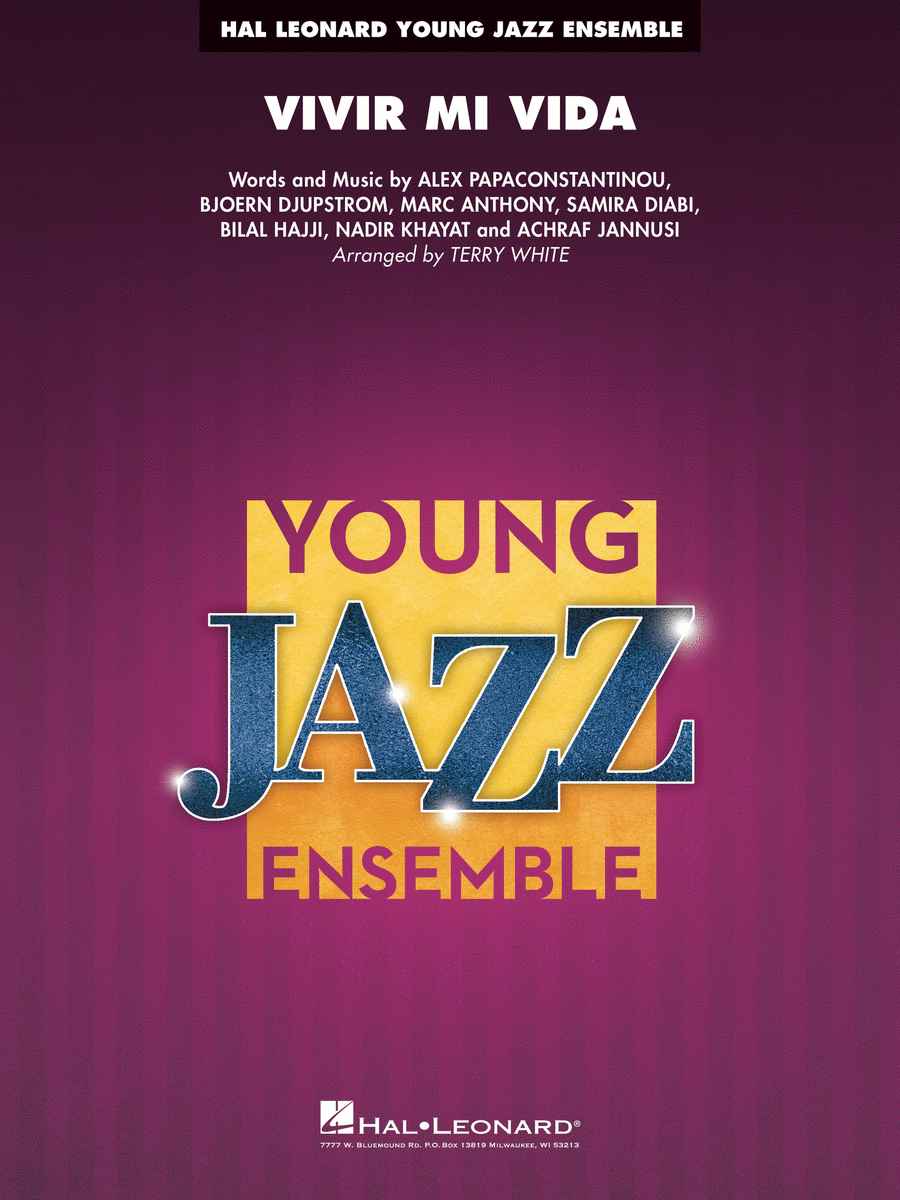 Vivir Mi Vida Jazz Ensemble scores gallery preview page 1