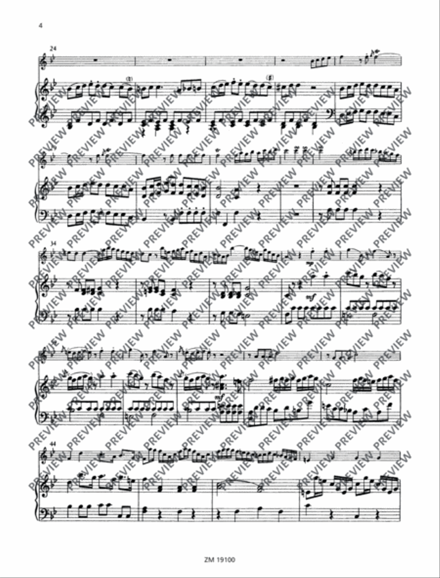 Sonata Sonata Flute Solo scores gallery preview page 5