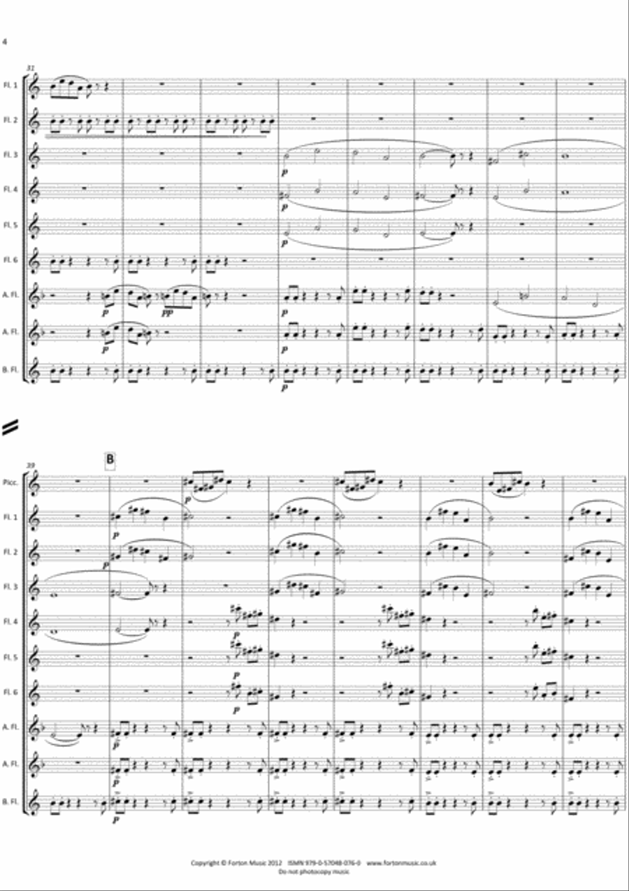 Fluten Flute scores gallery preview page 4