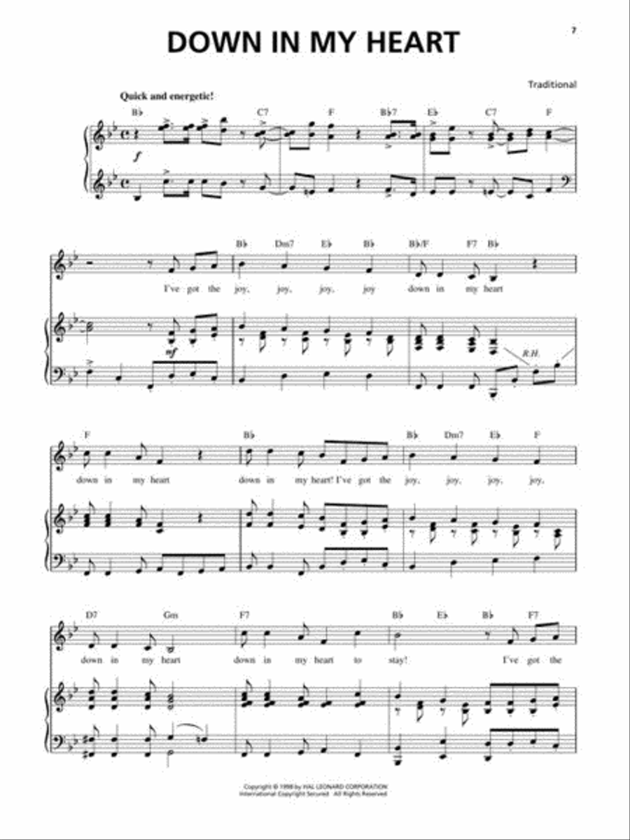 Church Solos for Kids Voice scores gallery preview page 5