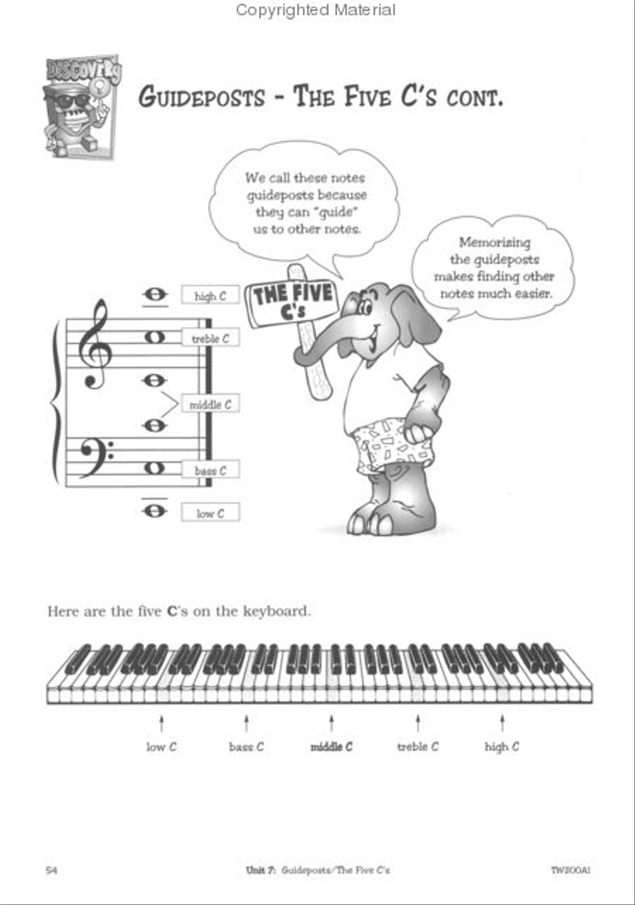 Theory Gymnastics: Brillante (Level A) Piano Method scores gallery preview page 4