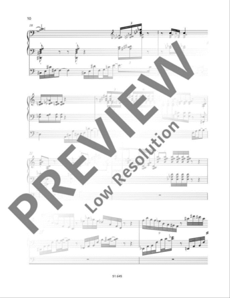 Andromeda Organ scores gallery preview page 11