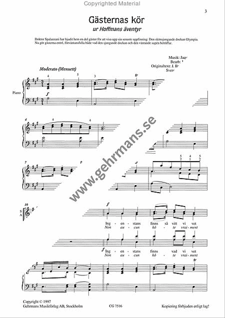 Operakorer Operakorer 4-Part scores gallery preview page 3
