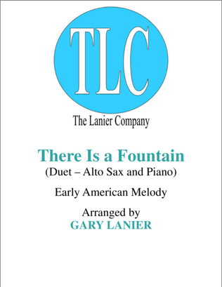 Book cover for THERE IS A FOUNTAIN (Duet – Alto Sax and Piano/Score and Parts)