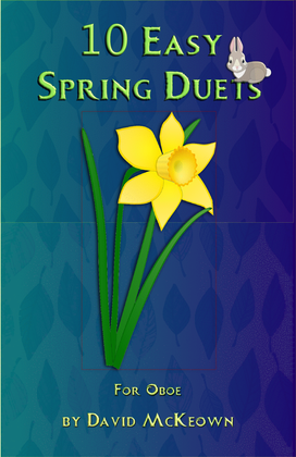 Book cover for 10 Easy Spring Duets for Oboe