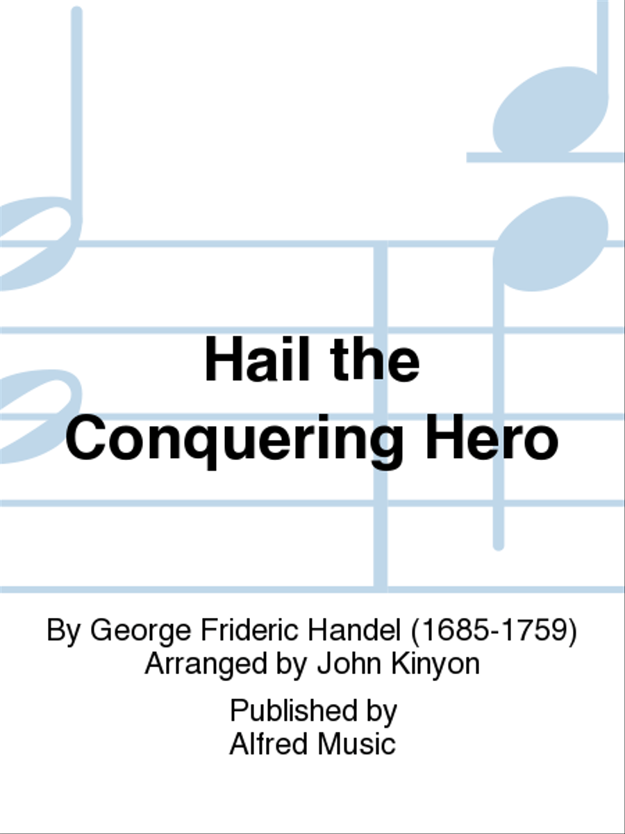 Hail the Conquering Hero Concert Band scores gallery preview page 1
