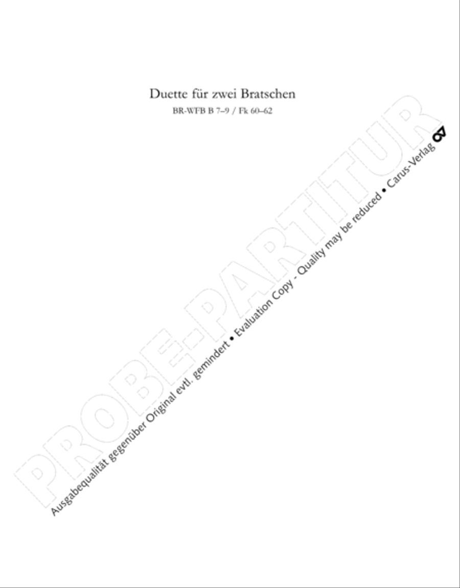 Gesamtausgabe Band 3 (Kammermusik: Duette, Solo- und Triosonaten) Score scores gallery preview page 74