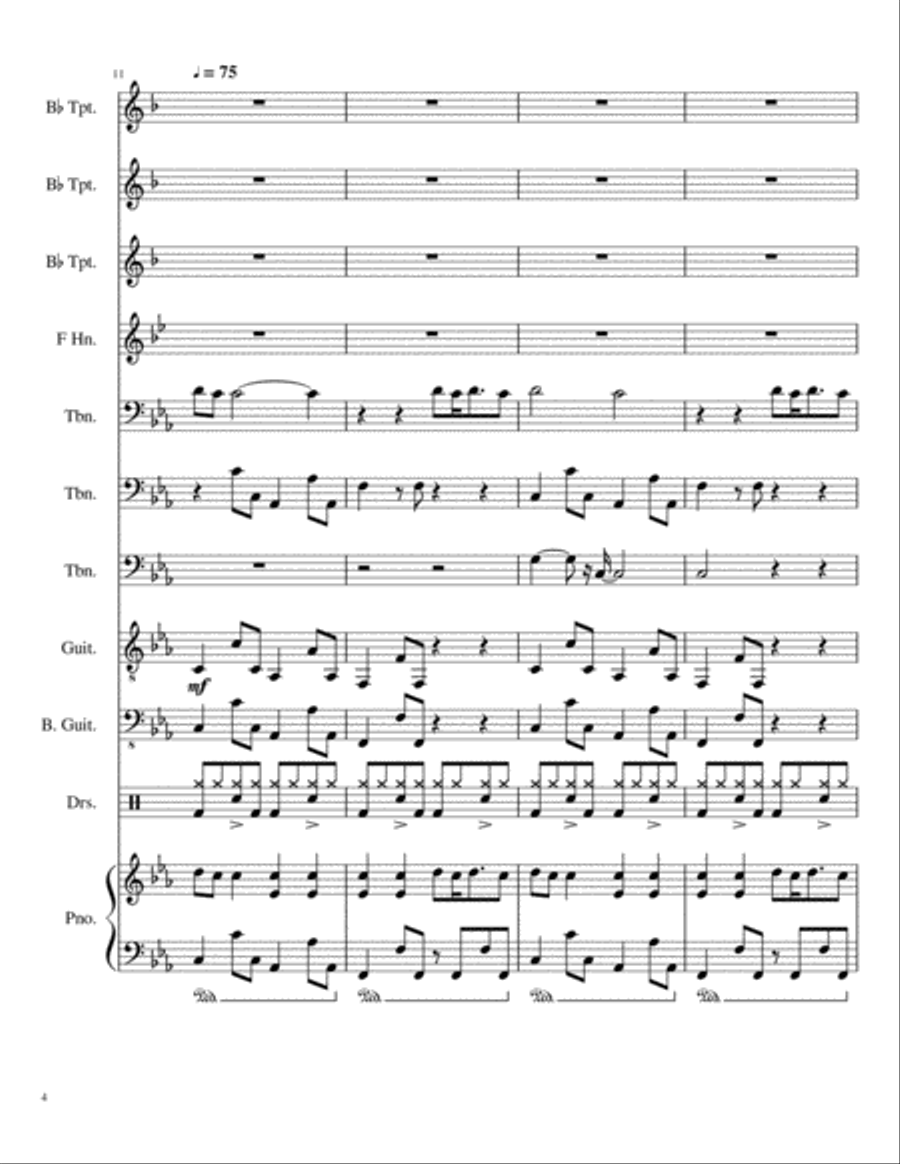 Skyfall Skyfall Small Ensemble scores gallery preview page 4