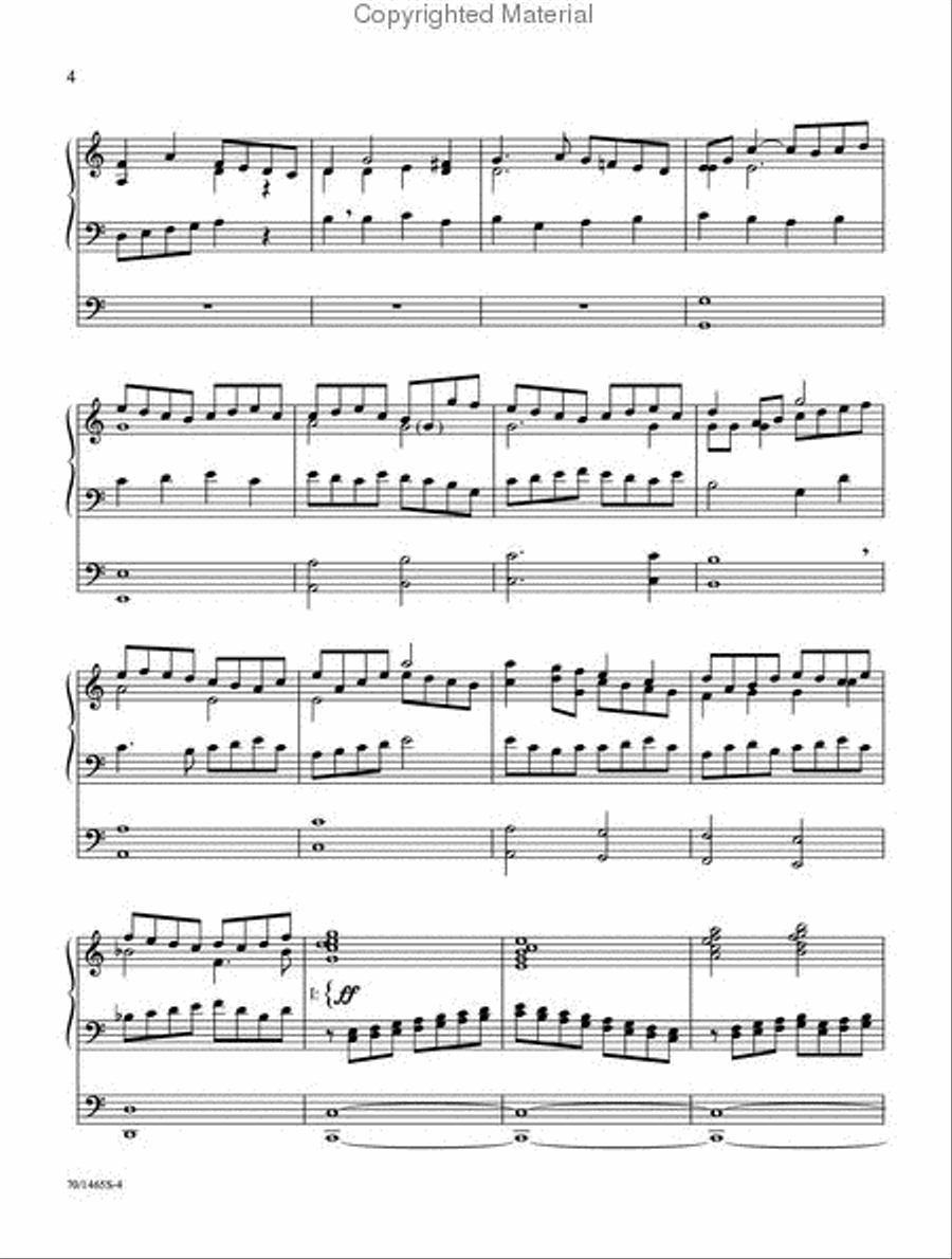 The David Cherwien Hymn Interpretation Series: Holy Week & Easter Organ Solo scores gallery preview page 3