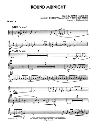 'Round Midnight: 4th B-flat Trumpet