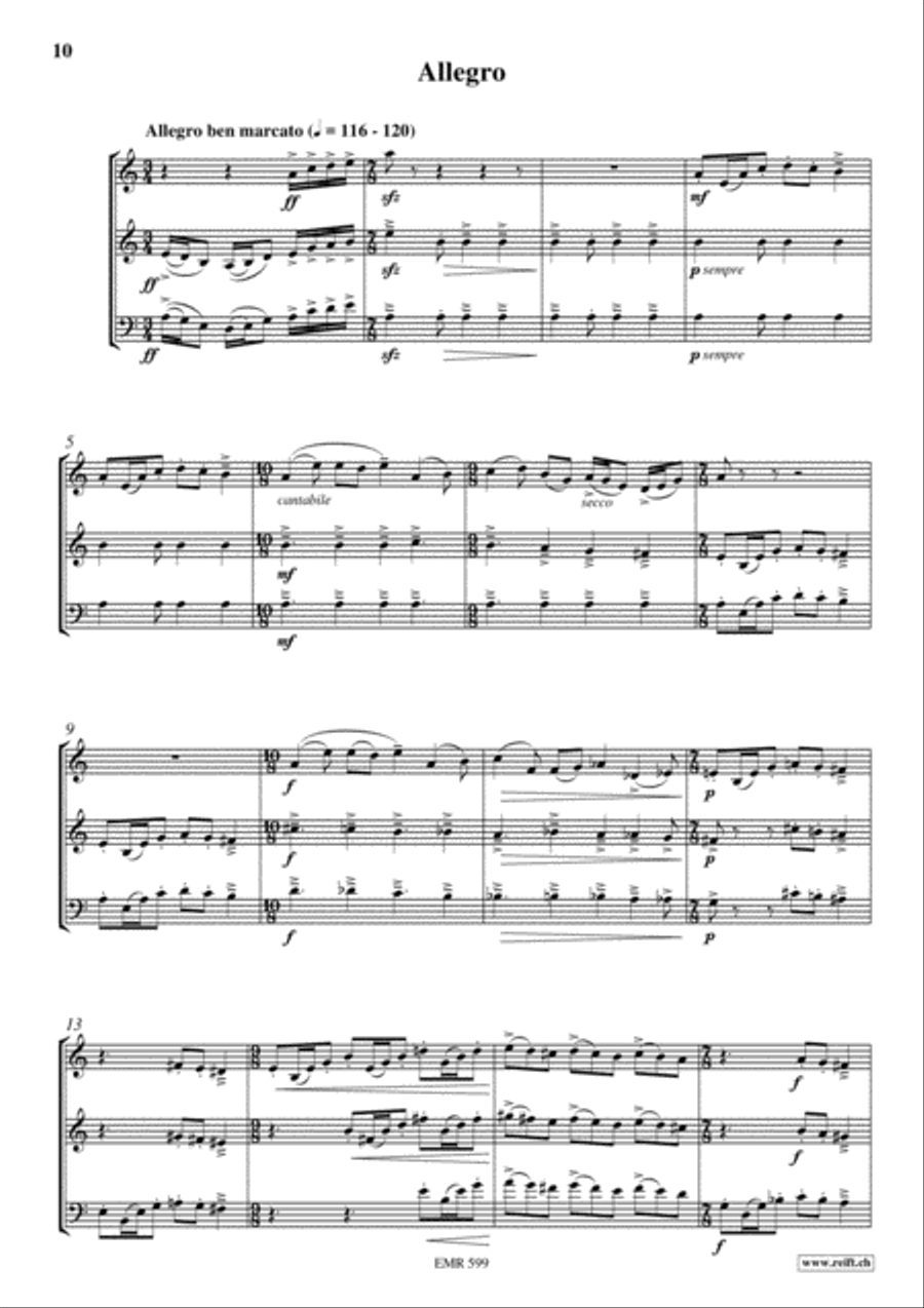 Suite Horn scores gallery preview page 6
