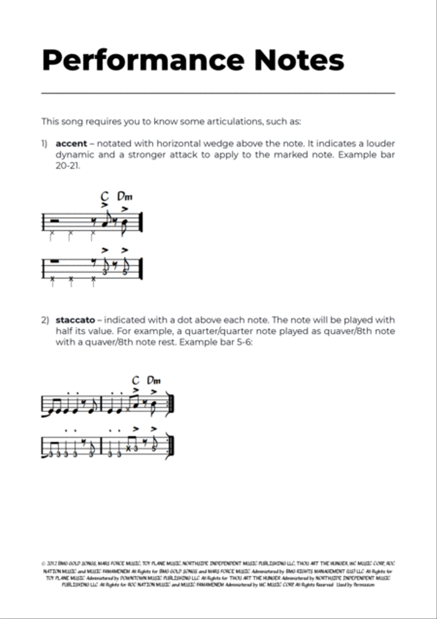 Locked Out Of Heaven Bass Guitar scores gallery preview page 3