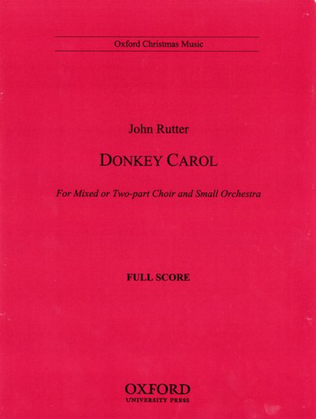 Book cover for Donkey Carol