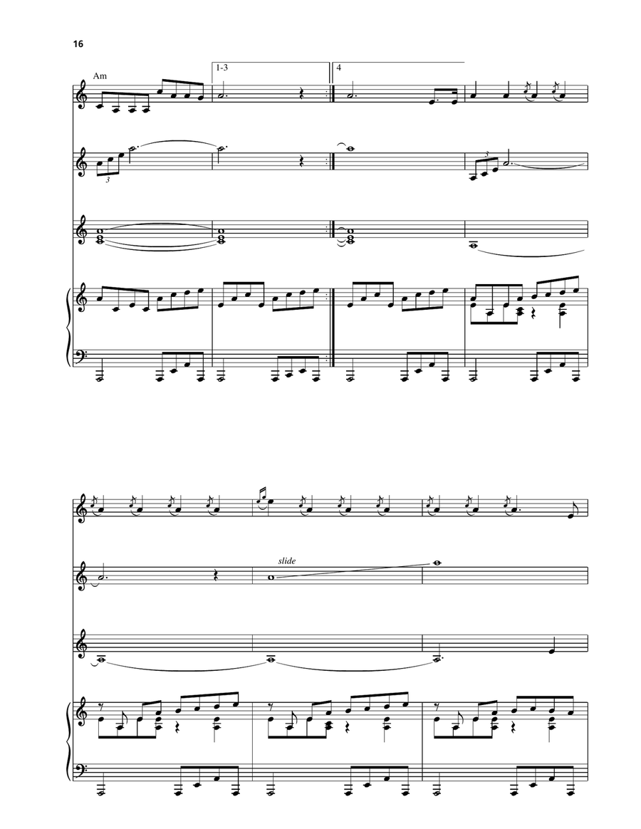 Fiesta/Space Queen (Space 2) Guitar scores gallery preview page 6