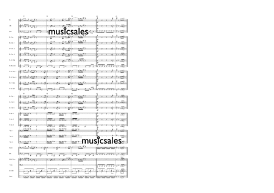 Une belle histoire Concert Band scores gallery preview page 9