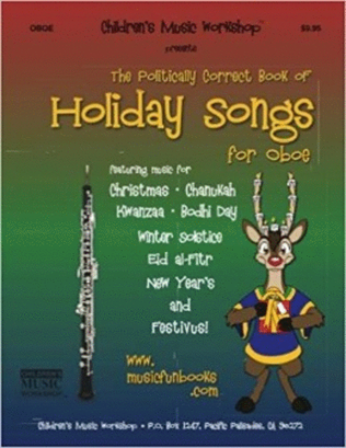 Book cover for The Politically Correct Book of Holiday Songs for Oboe