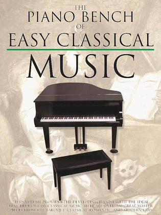 Book cover for The Piano Bench of Easy Classical Music