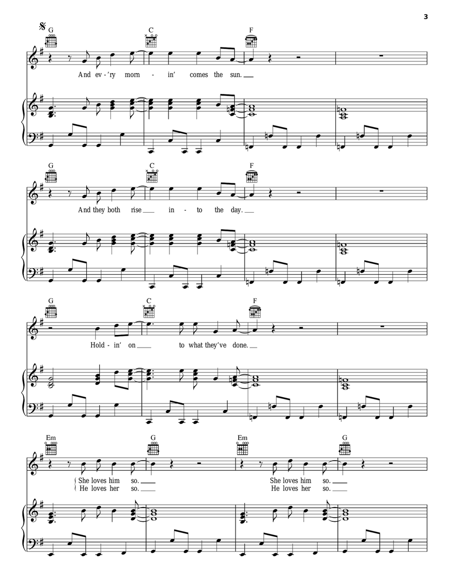 Ramada Inn Acoustic Guitar scores gallery preview page 3