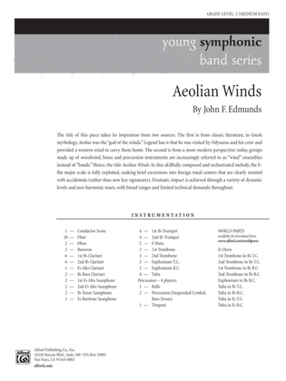 Aeolian Winds: Score