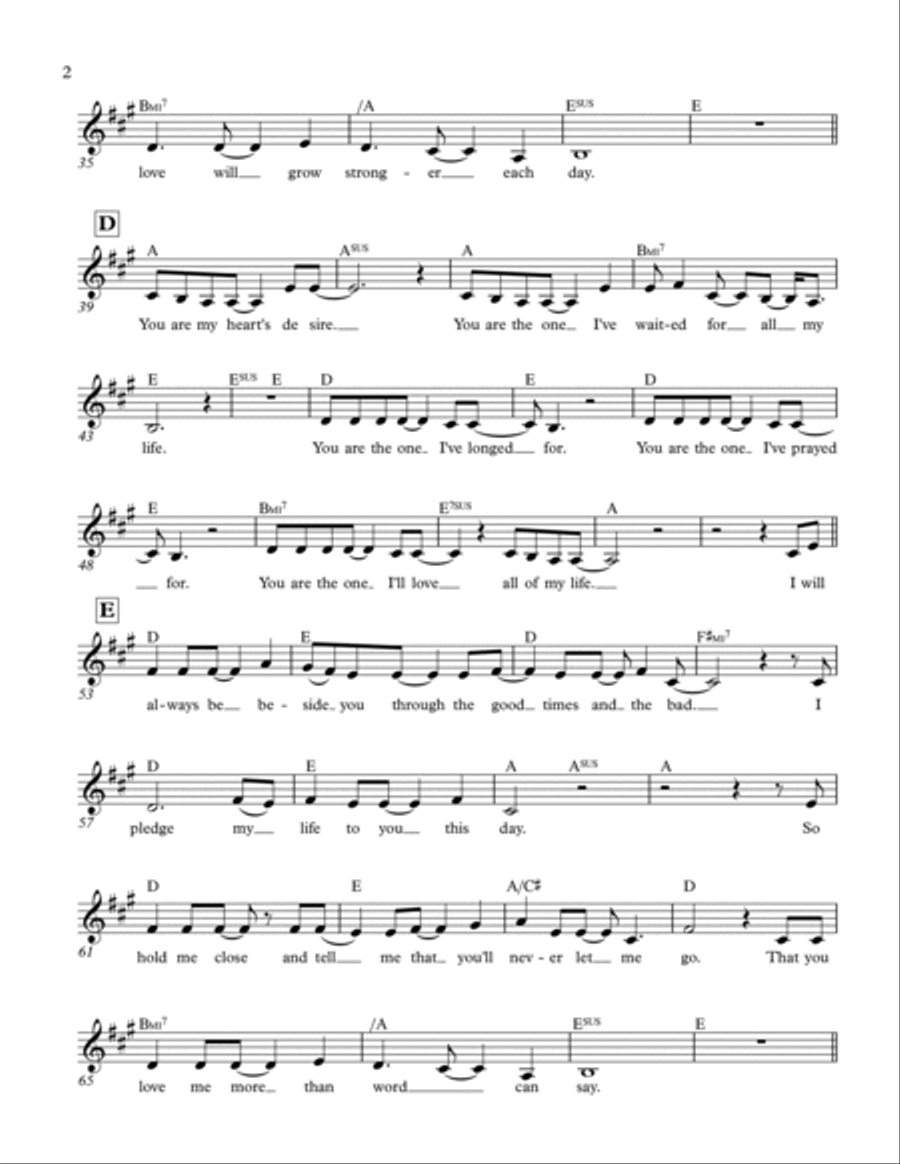 My Heart's Desire Piano Solo scores gallery preview page 2