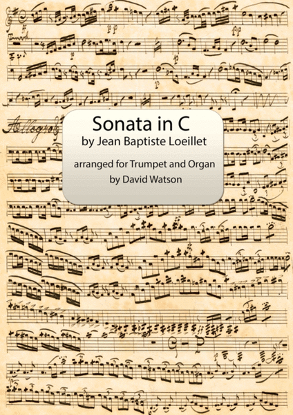Sonata in C for Trumpet and Organ. image number null